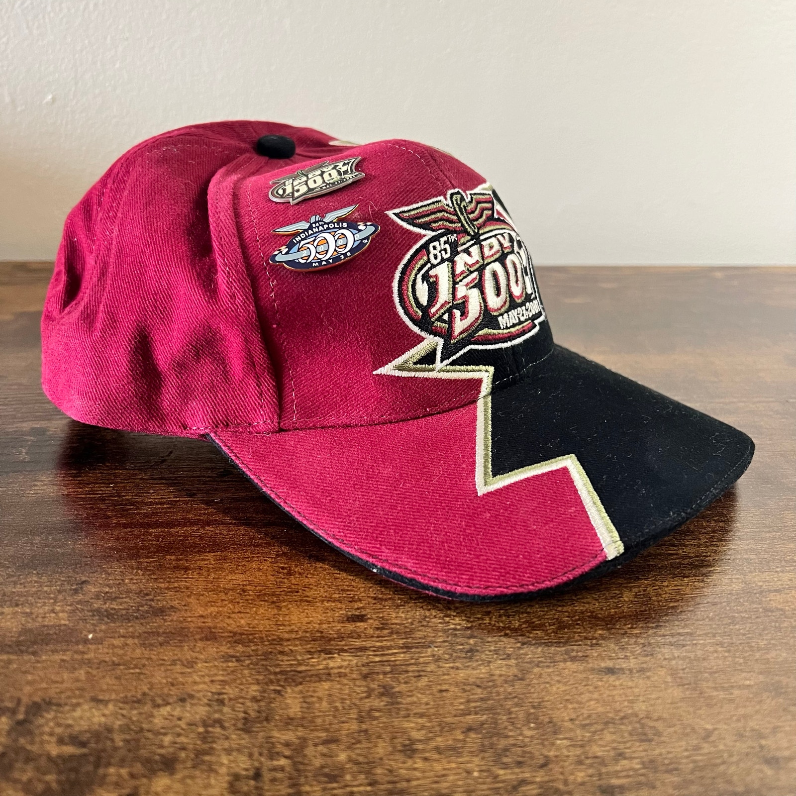 Y2k 2001 Indianapolis Indy 500 Cap Speedway Racing 85th Limited Edition Logo Hat